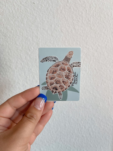 Sea Turtle Rescue Sticker