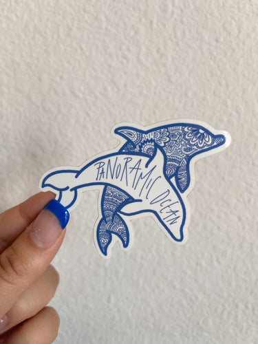 Dancing Dolphins Sticker